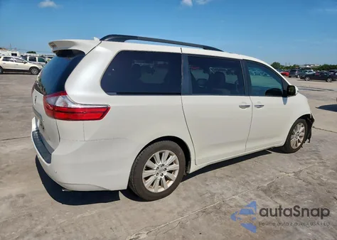 2015 Toyota Sienna Xle из США, поврежденный, VIN 5TDYK3DC2FS686910